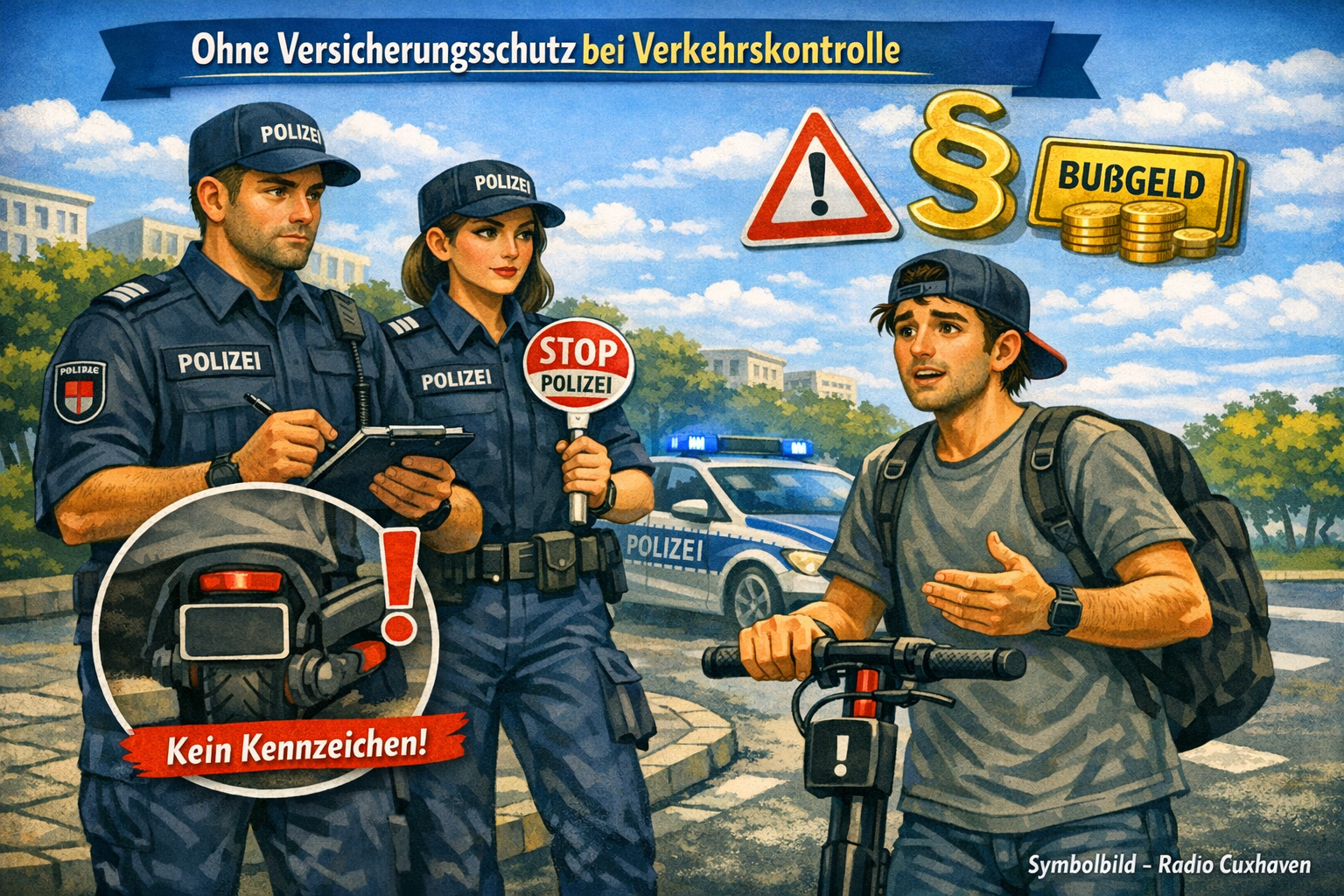 Diverse Verstöße gegen das Pflichtversicherungsgesetz