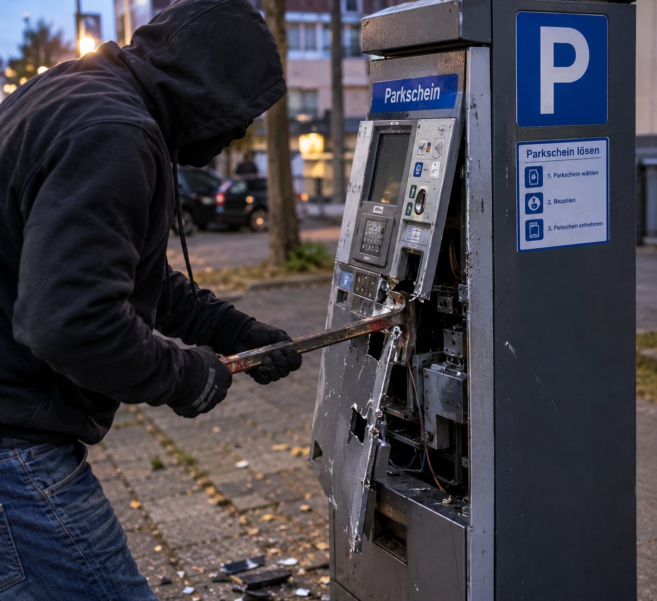 Mehrere Parkscheinautomaten in Cuxhaven aufgebrochen – Polizei sucht Zeugen